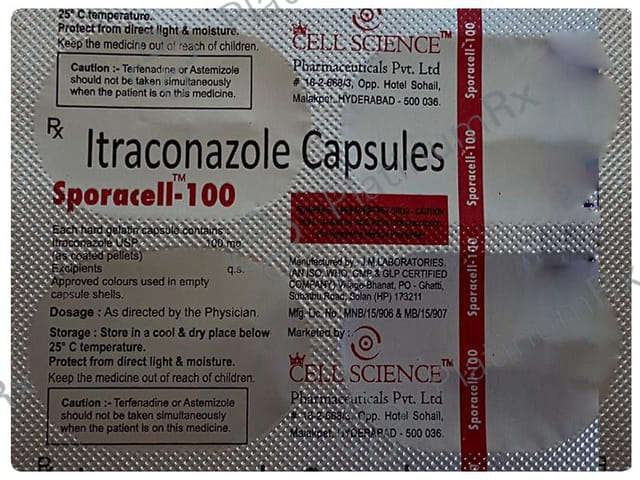 Sporacell 100 Capsule