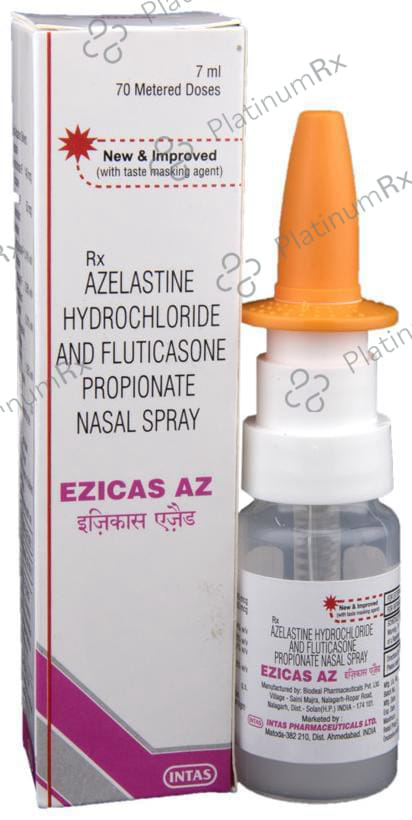 Ezicas AZ 140/50mcg Nasal Spray 7ml