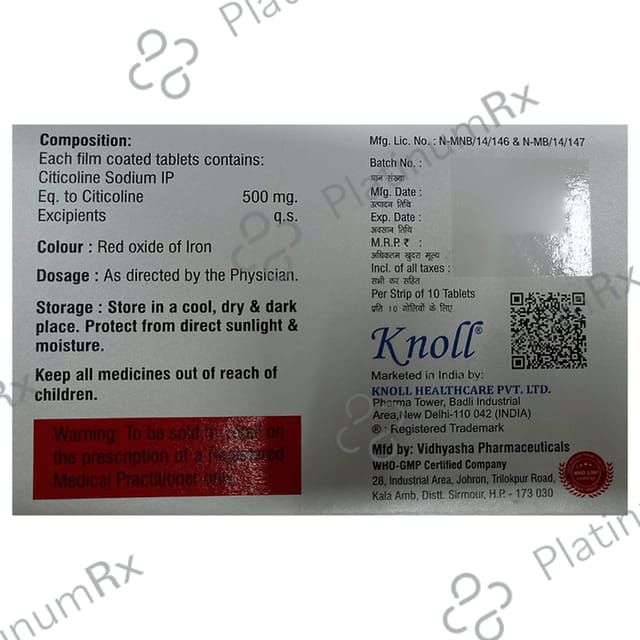 Citinol 500mg Tablet