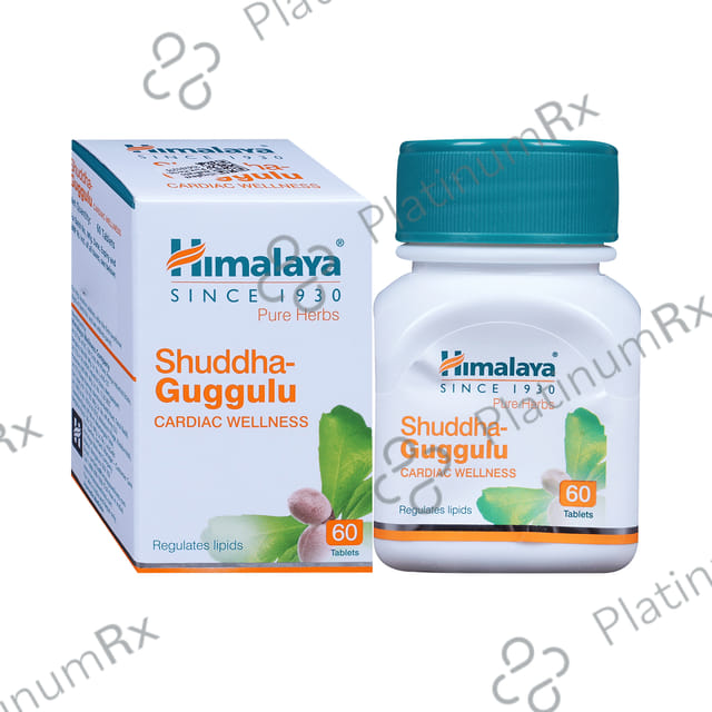Himalaya Wellness Pure Herbs Shuddha Guggulu Cardiac Wellness Tablet 60s