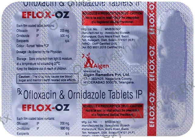Eflox-OZ Tablet
