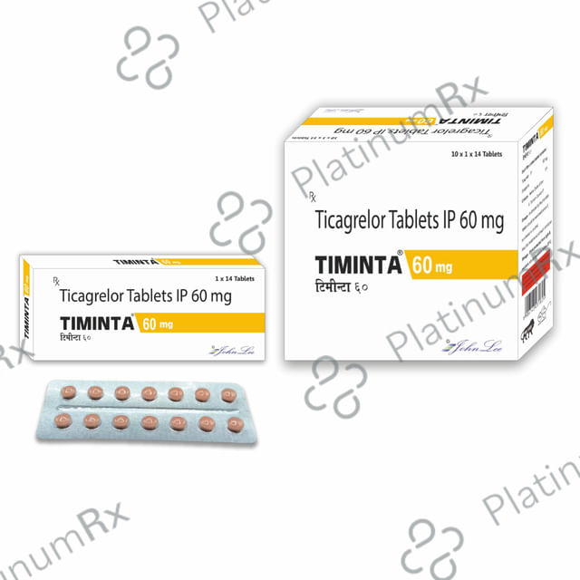 Timinta 60mg Tablet 14s