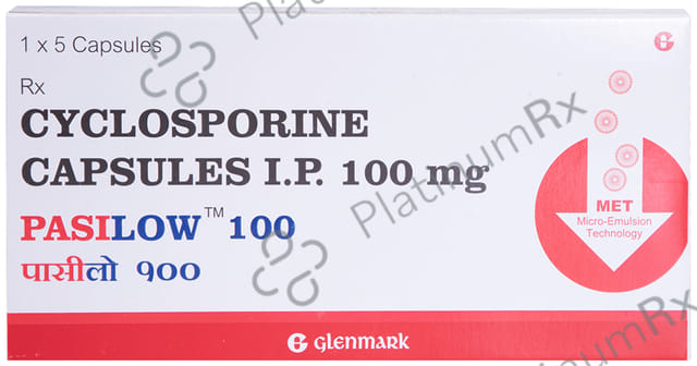 Pasilow 100mg Capsule 5s