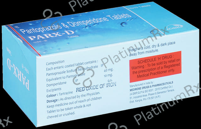 Parx D 10/40mg Tablet 10s