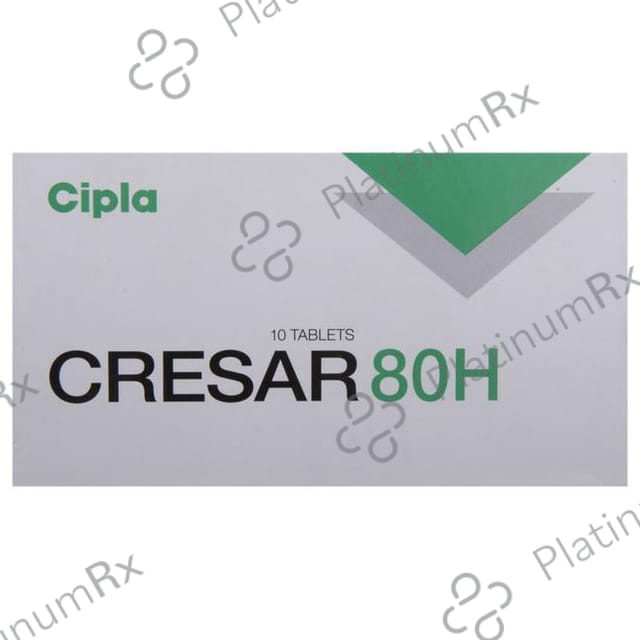 Cresar 80H 12.5/80mg Tablet 10s