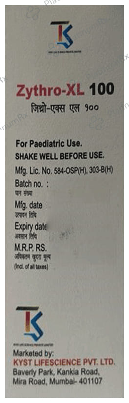 Zythro-XL 100 Oral Suspension Orange