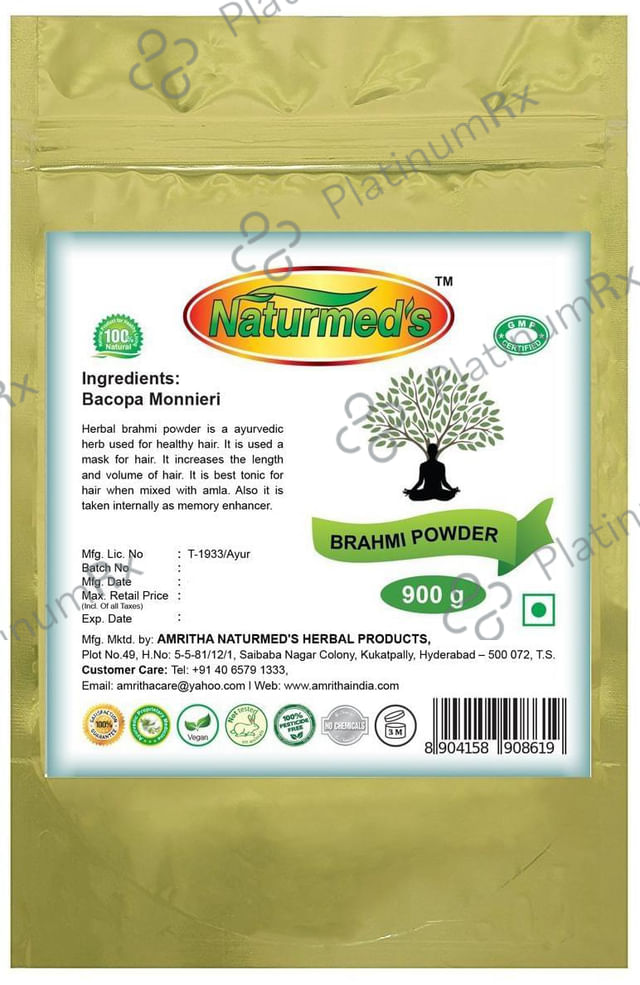 Naturmed's Brahmi Powder 900 gm
