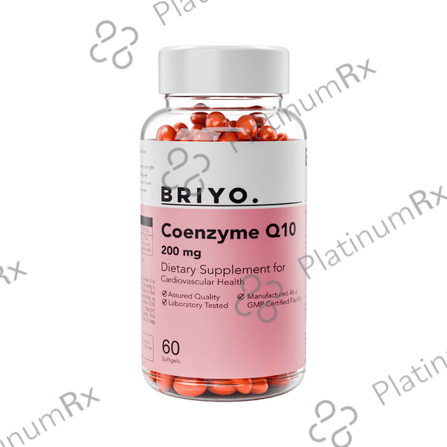 Briyo Coenzyme Q10 200mg Capsule 60s