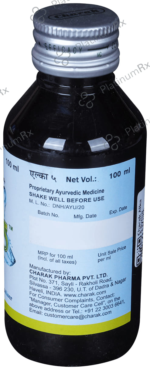 Charak Alka 5 Syrup 100ml
