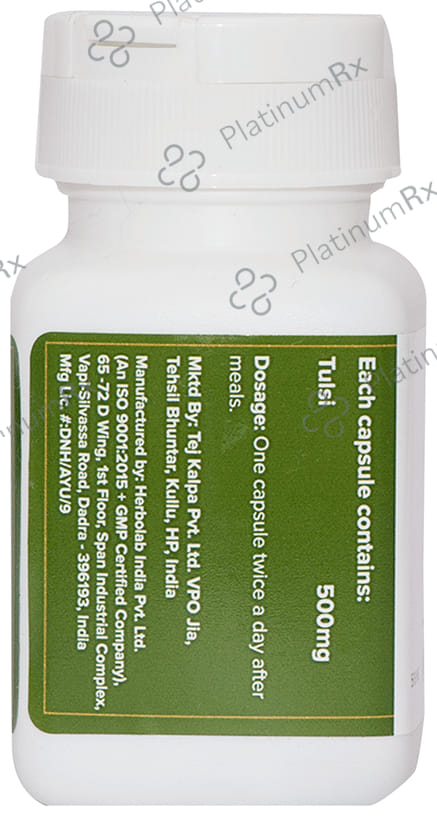 Oujasya Tulsi 500mg Capsule