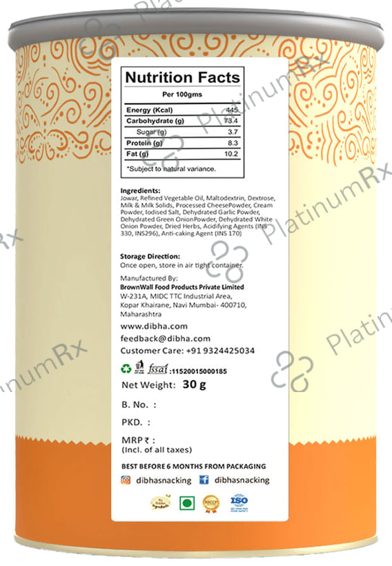 Dibha Jowar Puff 30 gm