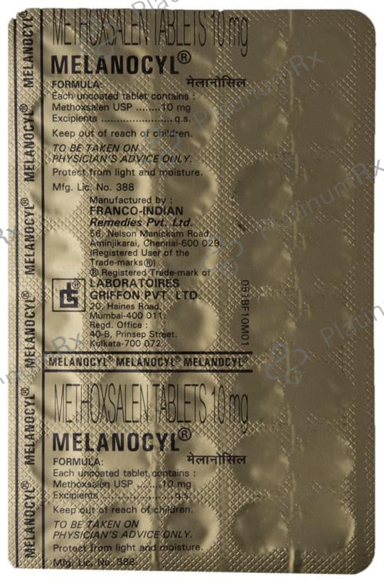 Melanocyl 10mg Tablet 40s