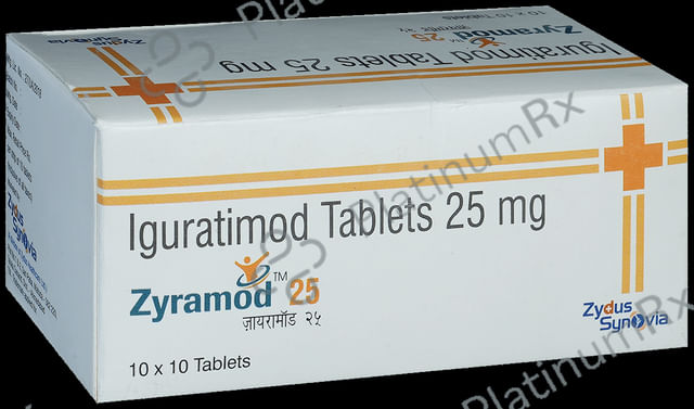 Zyramod 25mg Tablet 10s