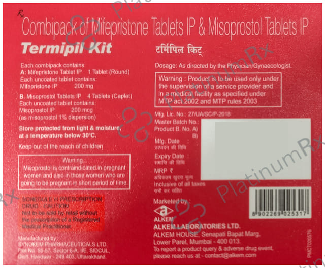 Termipil 200mg Kit