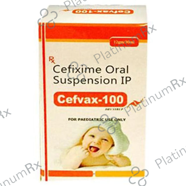 Cefvax 100mg Dry Syrup 30ml