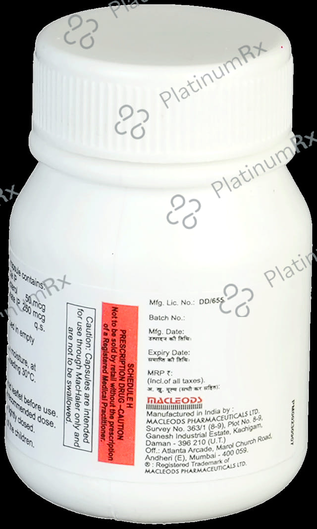 Flutrol 250/50mcg Capsule 30s