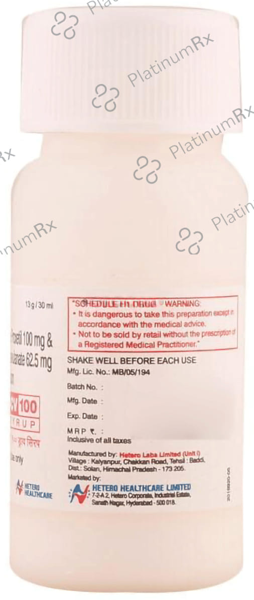 Opox CV 100/62.5mg Dry Syrup 30ml