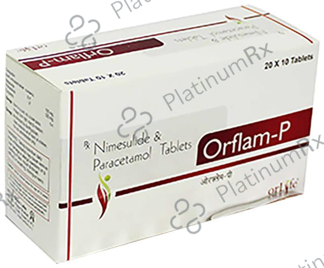 Orflam P 325/100mg Tablet 10s