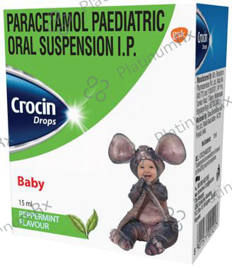Crocin Baby Drop Peppermint 15ml
