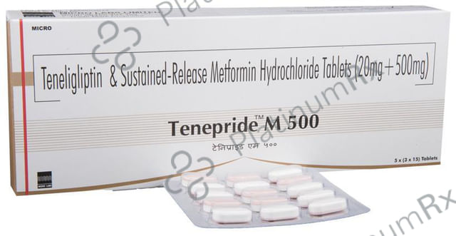 Tenepride M 500/20mg Tablet SR 15s