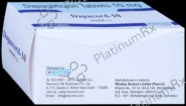 Dapacord 10 Tablet