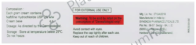 Naftisafe 2% Cream 20gm