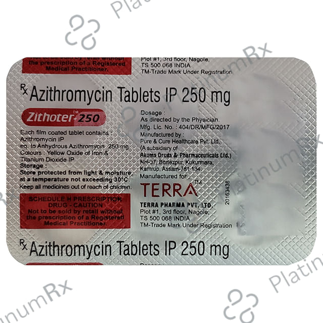 Zithoter 250 Tablet