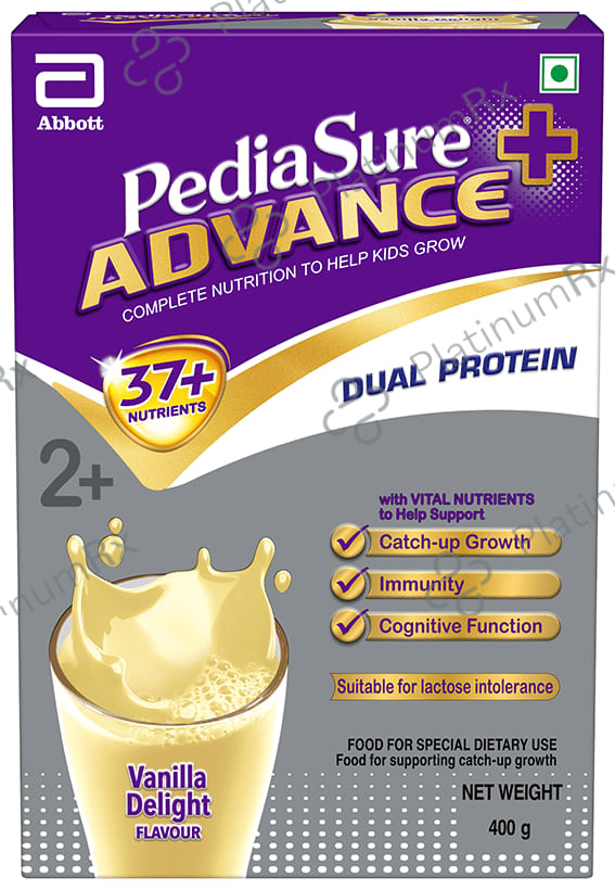 PediaSure Advance+ Health Drink Powder Vanilla 400gm