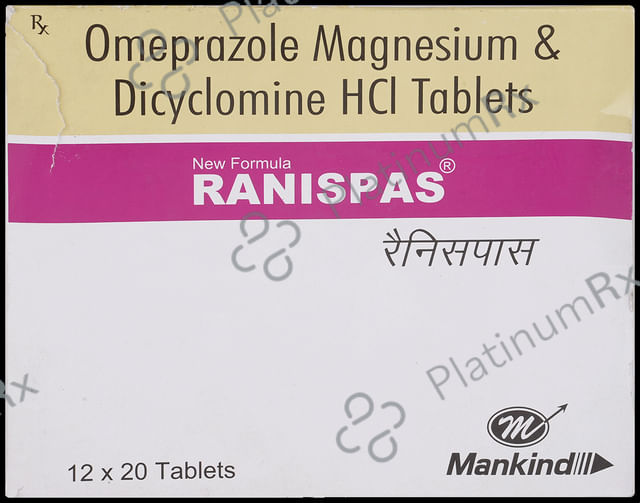 Ranispas NF 10mg/10mg Tablet
