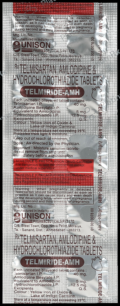 Telmiride Amh Tablet
