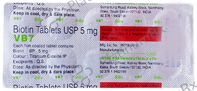 VB7 5000mcg Tablet 10s