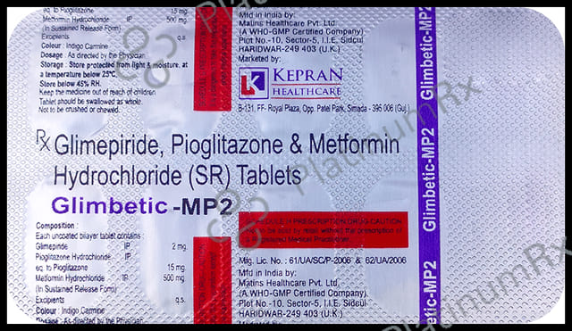 Glimbetic-MP2 Tablet SR