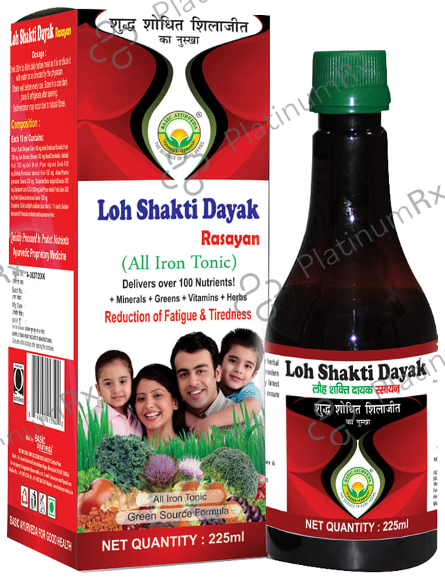 Basic Ayurveda Loh Shakti Dayak Rasayan 225 ml