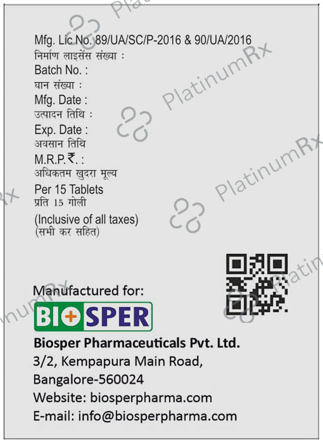 Esosper 40mg Tablet 15s