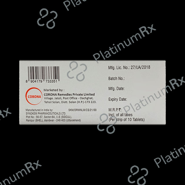 Drownil M 20/10mg Tablet 10s