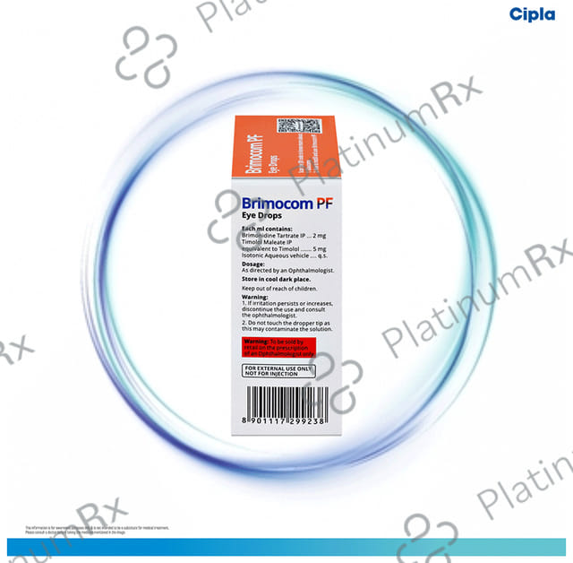 Brimocom PF Eye Drop 10 ml Eye Drop