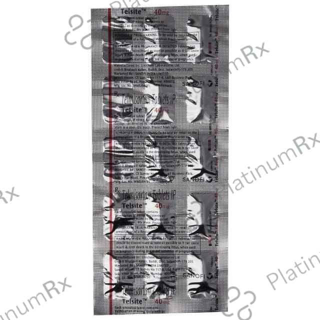 Telsite 40mg Tablet 15s