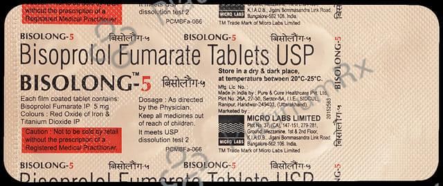 Bisolong 5mg Tablet 10s