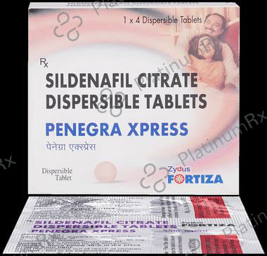 Penegra Xpress 50mg Tablet 4s