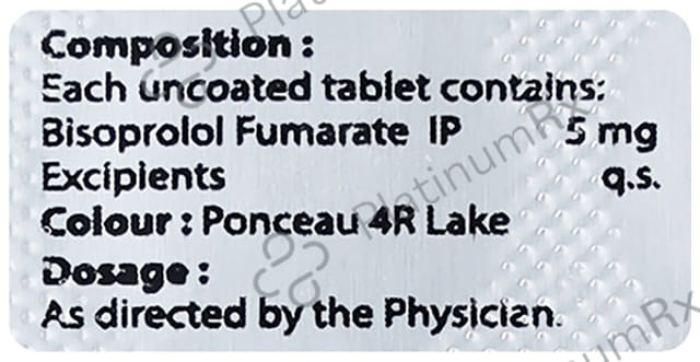 Bisotrade 5mg Tablet 10s