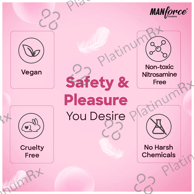 Manforce Ultra Feel Bubblegum Flavour Condom 10s