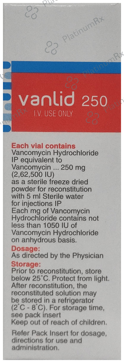 Vanlid 250mg Injection 10ml