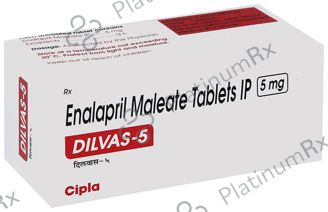 Dilvas 5mg Tablet 10s