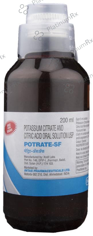 Potrate SF 334/1100mg Syrup 200ml