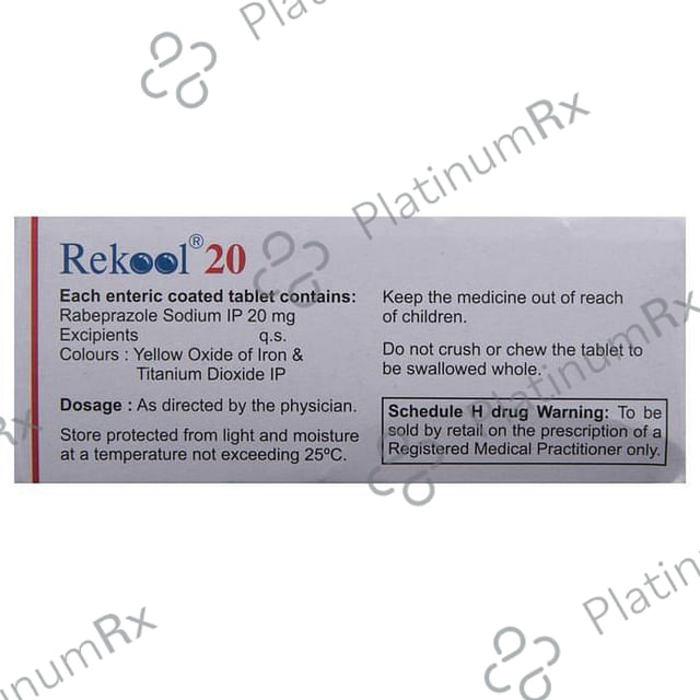 Rekool 20mg Tablet 15s