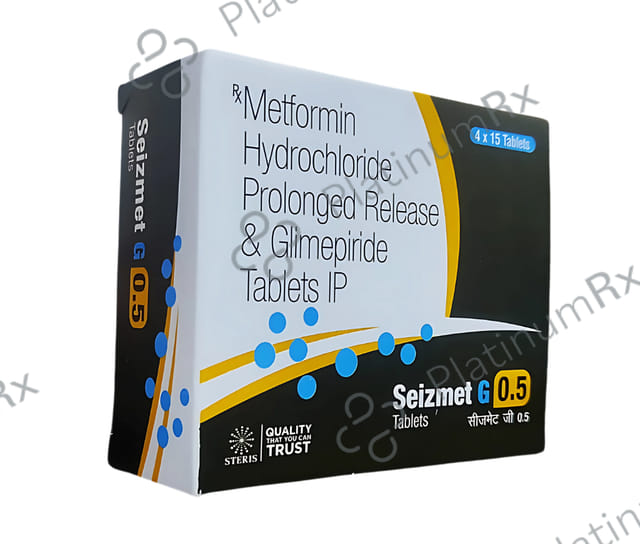 Seizmet G 0.5/500mg Tablet 15s