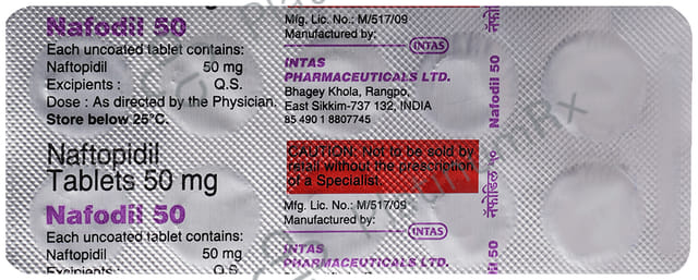 Nafodil 50mg Tablet 10s