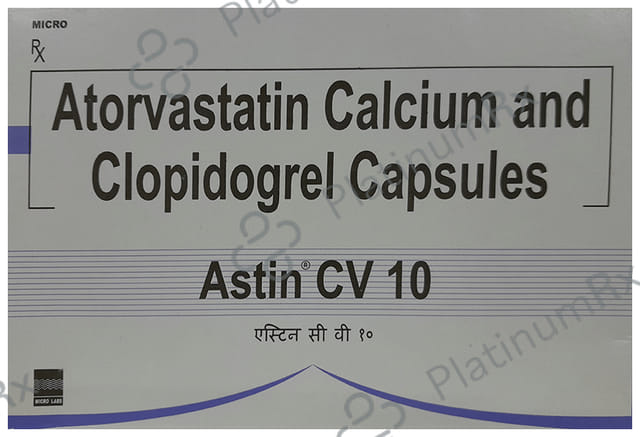 Astin CV 10/75mg Capsule 10s