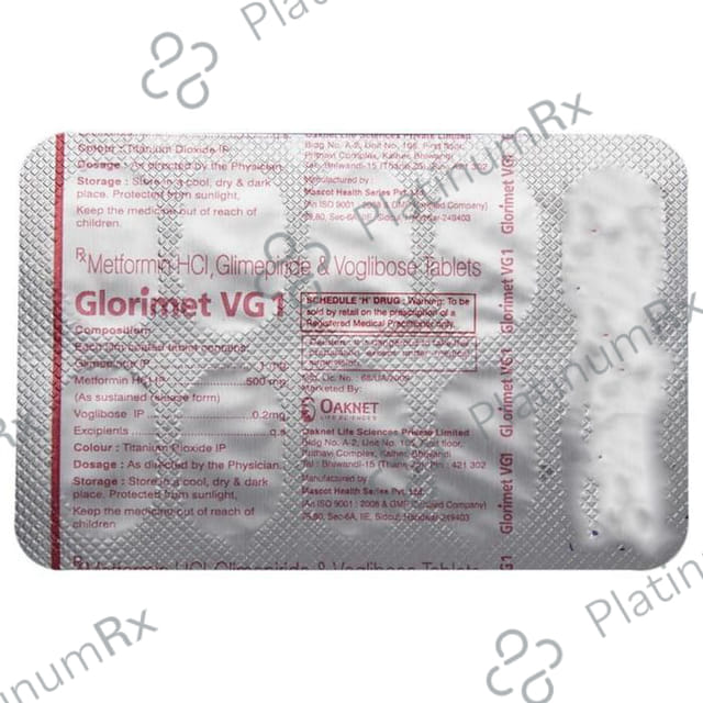 Glorimet VG 1 Tablet