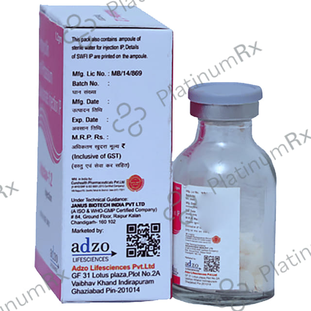 Adzclav 1000/200mg Injection 1s